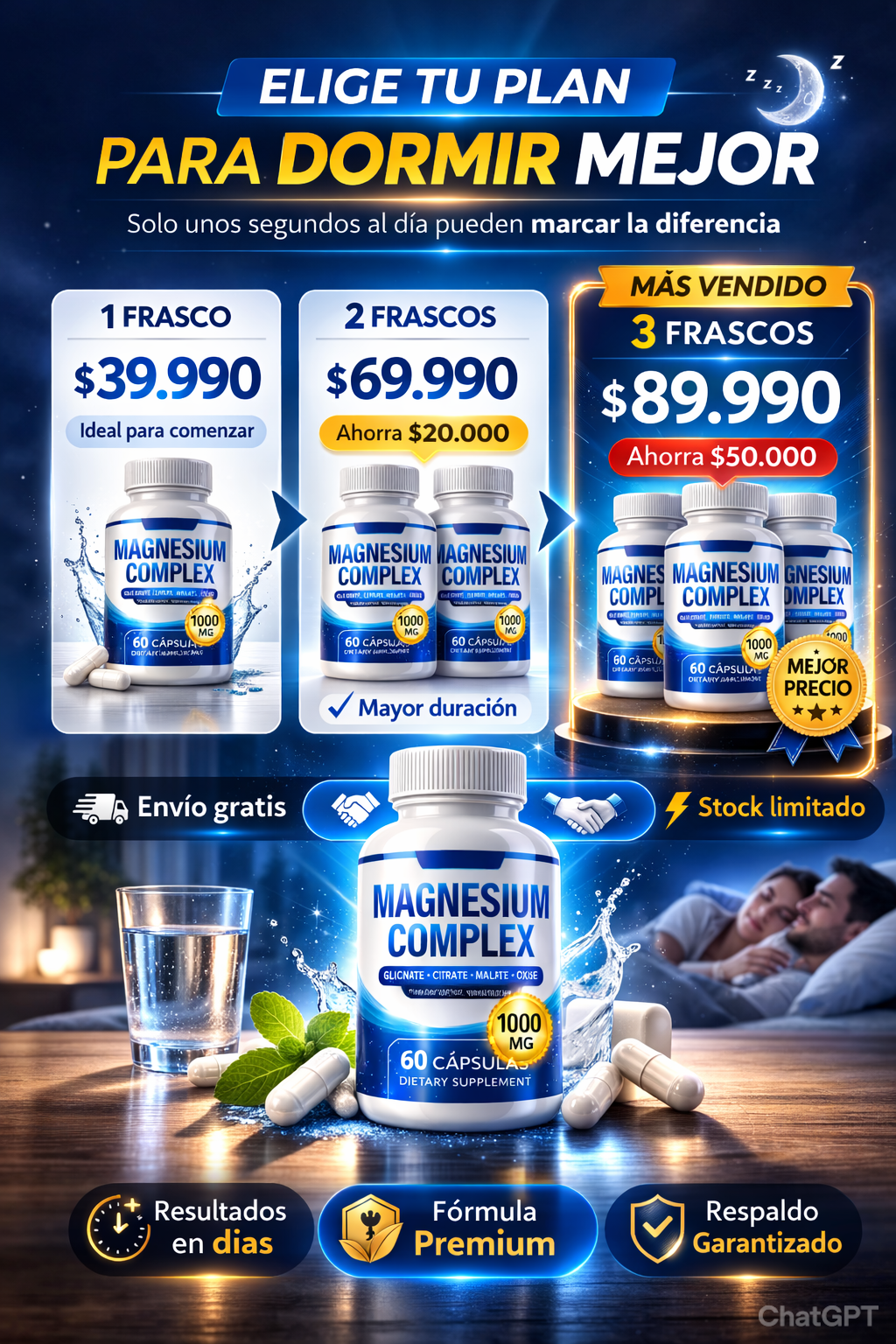 🔥 “Dormí mejor, reducí calambres y recuperá tu energía todos los días.”