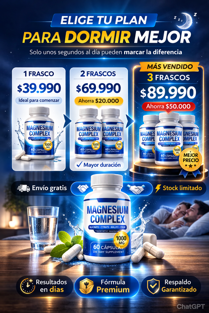 🔥 “Dormí mejor, reducí calambres y recuperá tu energía todos los días.”